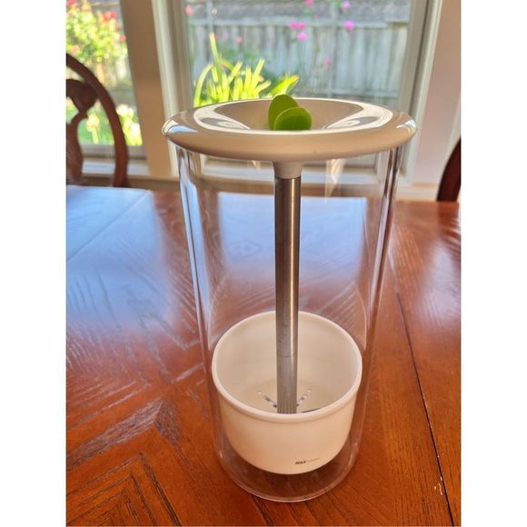 Glass herb preserver 10 x 5”, in like new condition - Picture 1 of 6